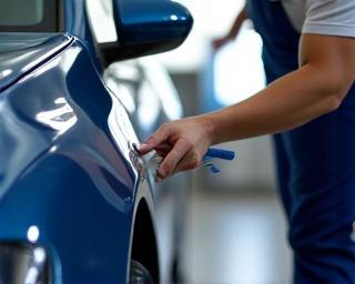 Professional exterior car detailing service in Bath